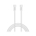Kabel do smartfona Verbatim Sync & Charge Cable USB-C to USB-C 100W 3m - White